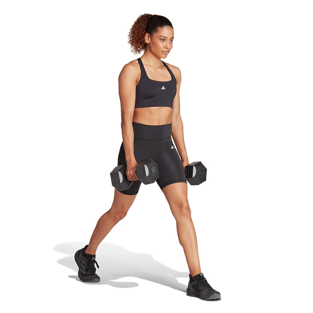 Leggings curtas adidas Optime 7-Inch Mulher