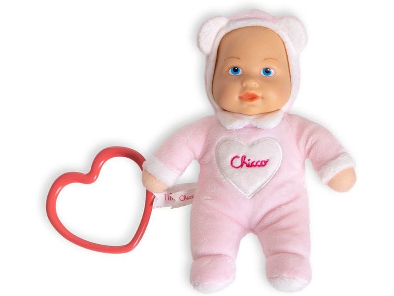 Chicco Babypuppe My Little Doll Pink Kuschelpuppe ab Geburt