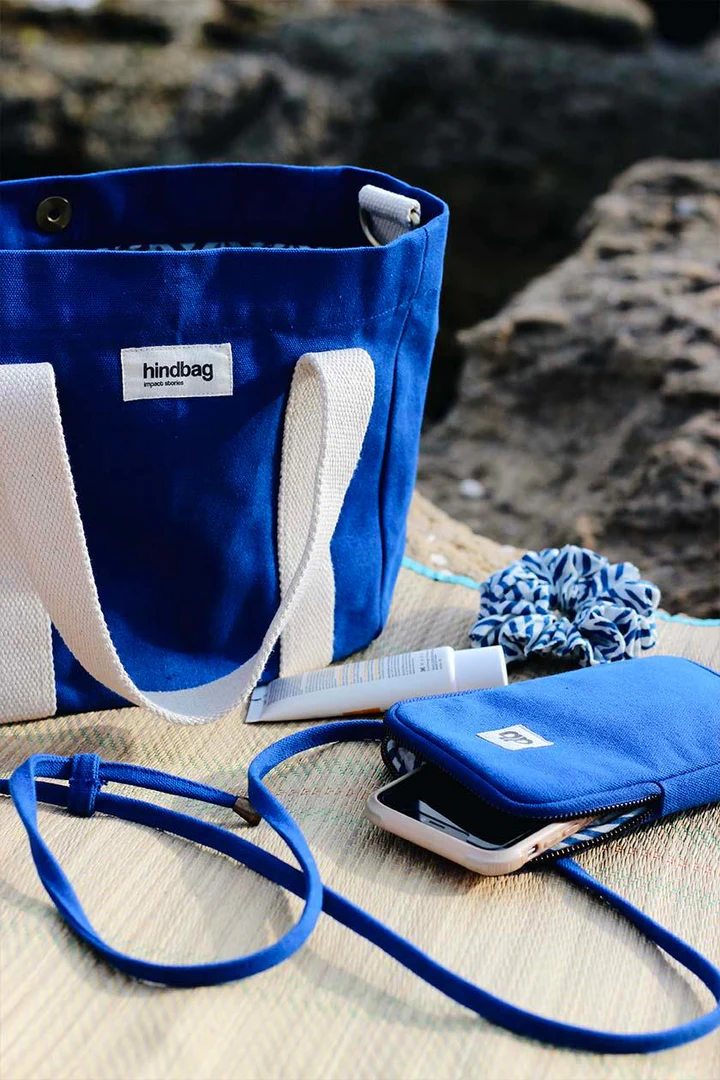 Sac à main Louise bleu électrique