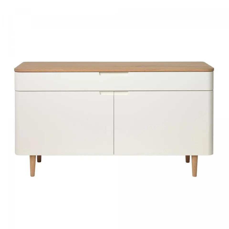 Nordic Home - Rune dressoir - 140 cm - eikenhout -naturel/wit