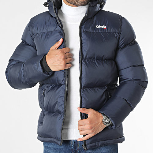 Doudoune Capuche Idaho 2 Bleu Marine