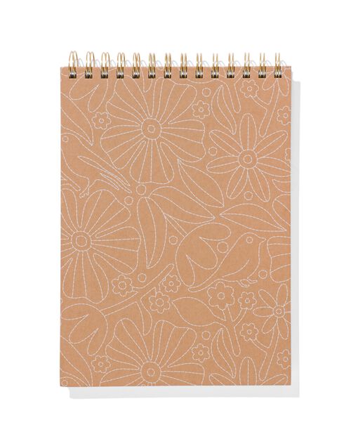 carnet à croquis avec spirale 25.4x18.6 vierge