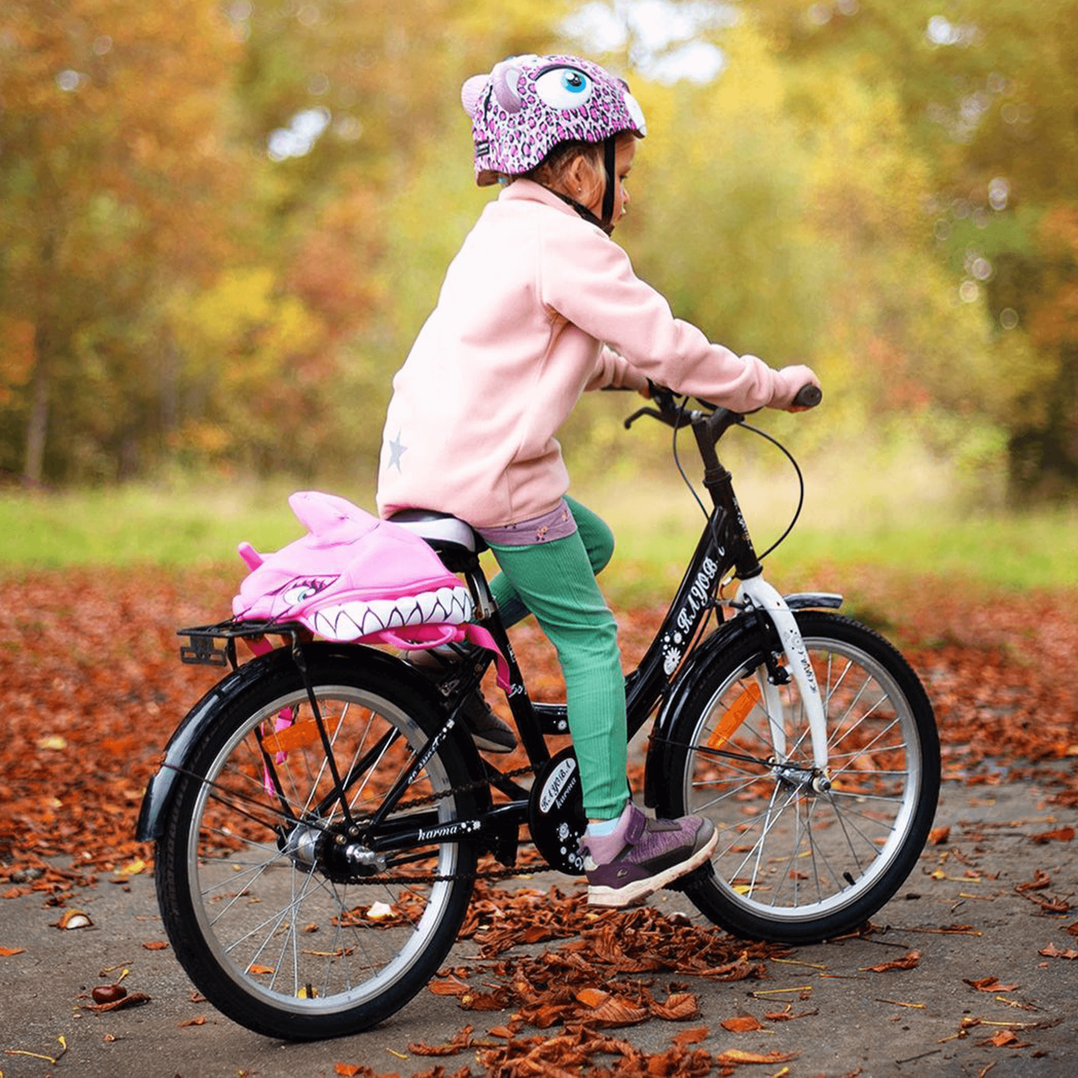 CrazySafety Leopard Bicycle Helmet - Sykkelhjelmer