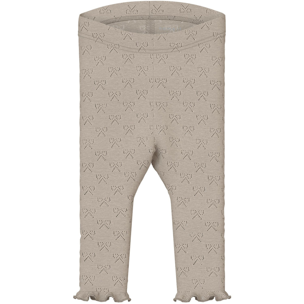Køb Name It Feather Gray Nbfsif Slim Leggings