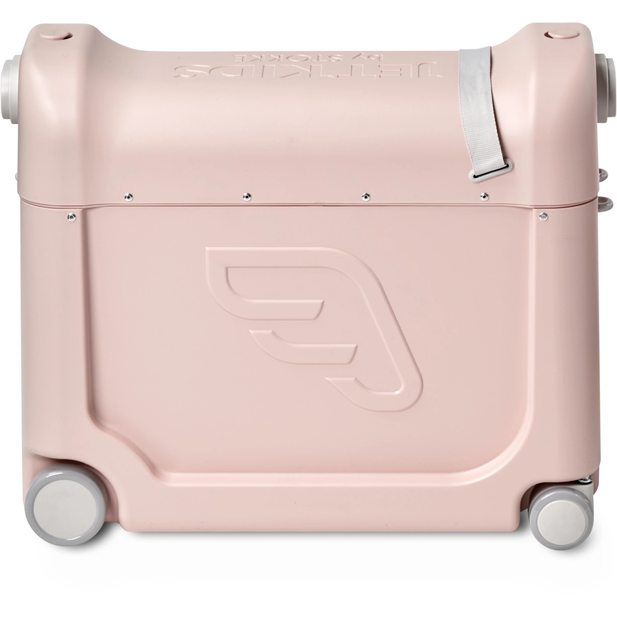JETKIDS™ BY STOKKE® Aufsitzkoffer BedBox™ Pink Lemonade und Matratze CloudSleeper™ weiß