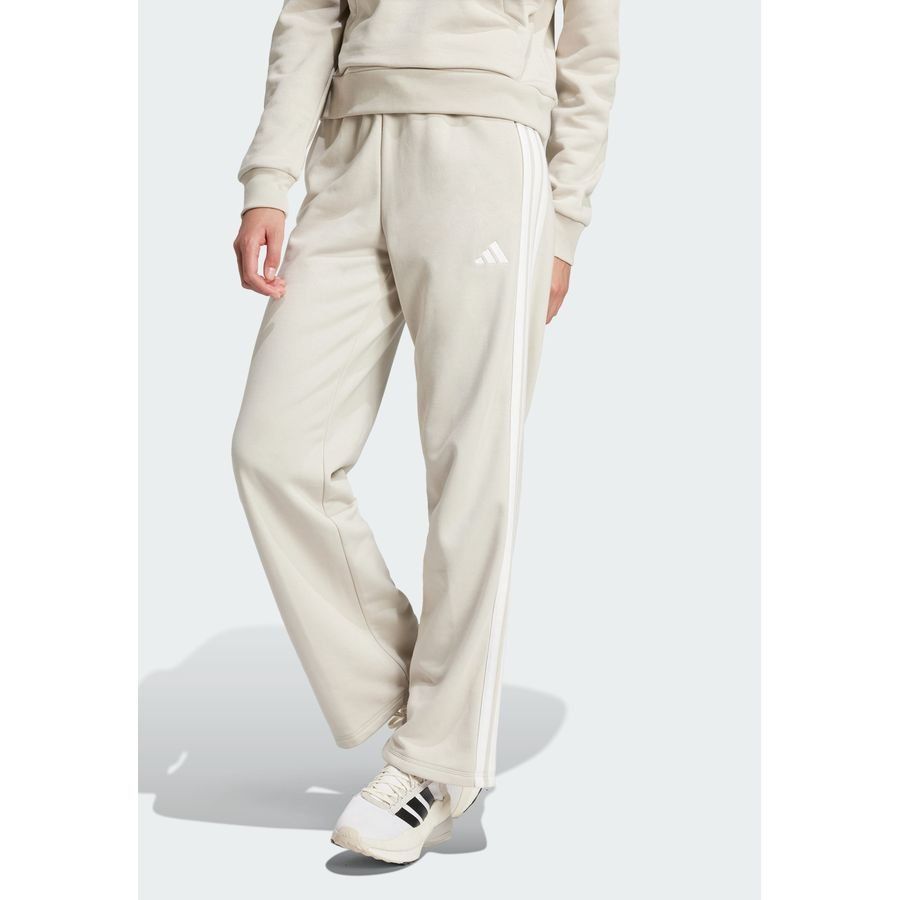 Adidas Pantalon french terry bas droit 3 bandes Essentials