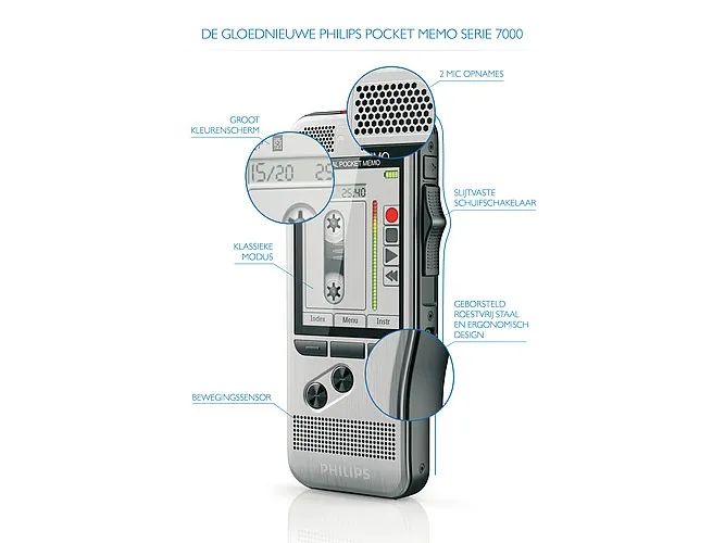 Philips DPM 7200 voice recorder