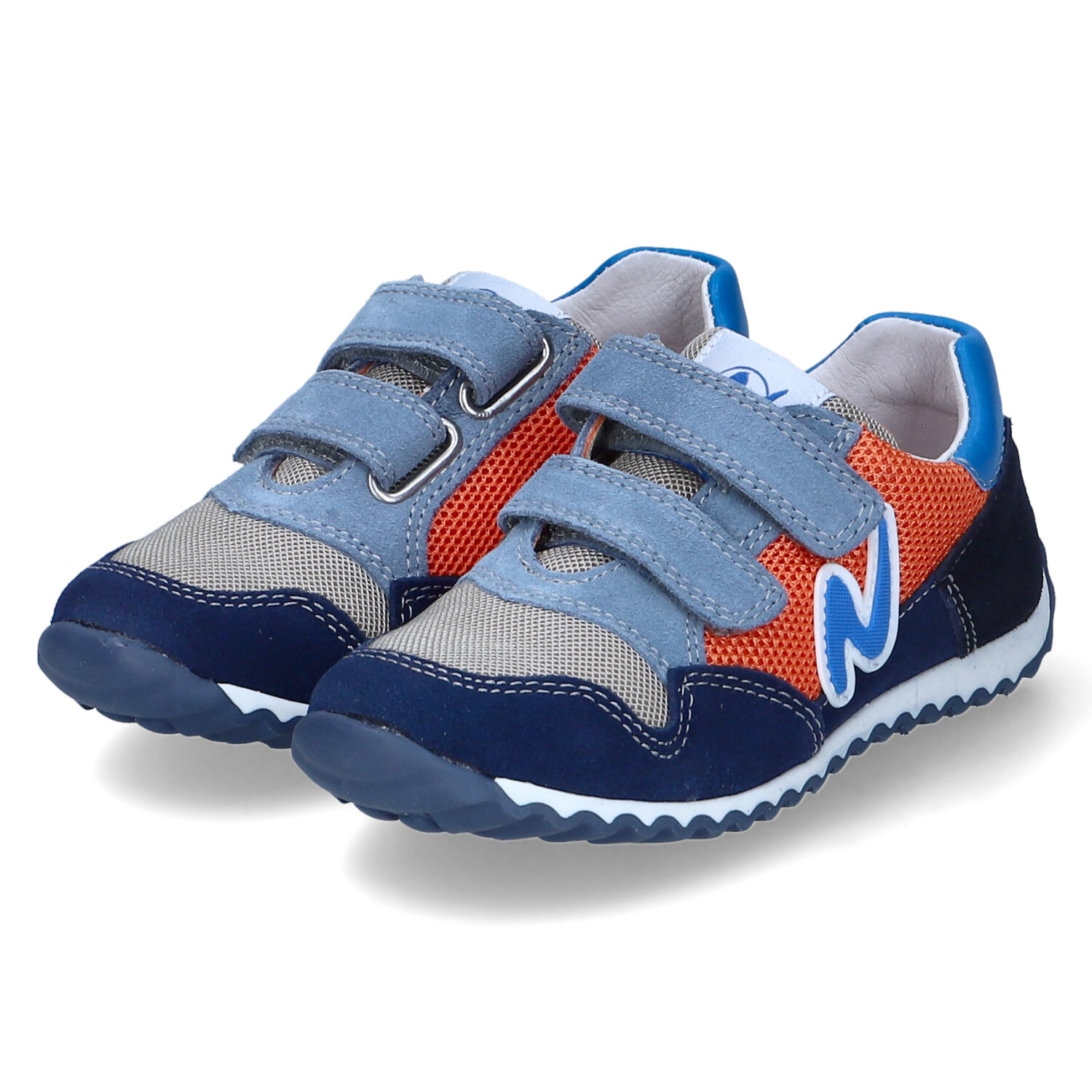 Naturino Low Sneaker SAMMY 2  - azure-orange-navy