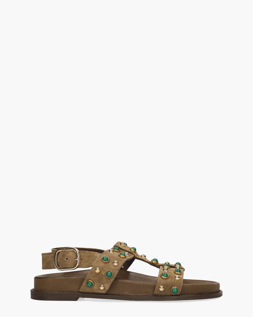 Inuovo D51009 Bruin Damessandalen
