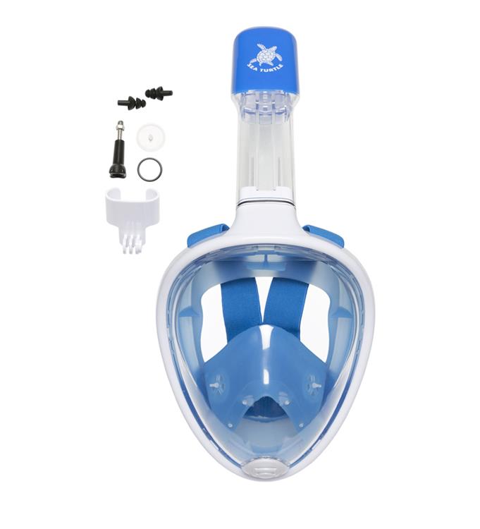 Sea Turtle Wit Blauw L/XL Snorkelmasker