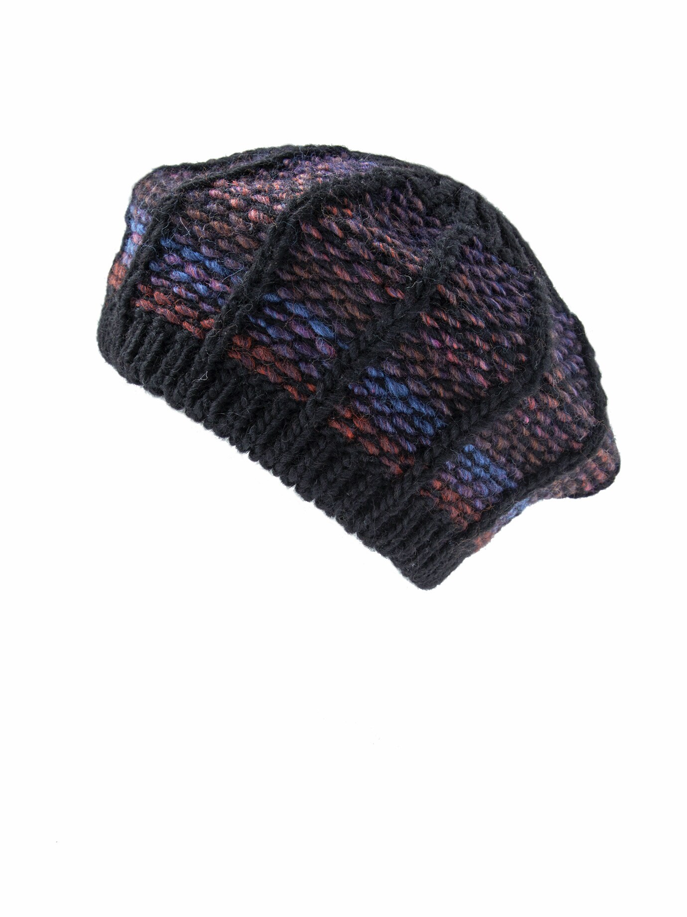 Strickmütze Baskenform