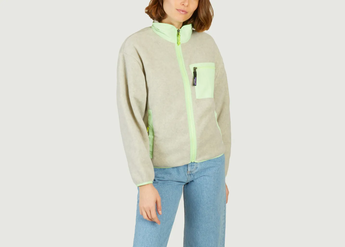 Polaire zippée avec détails contrastés Synchilla Patagonia