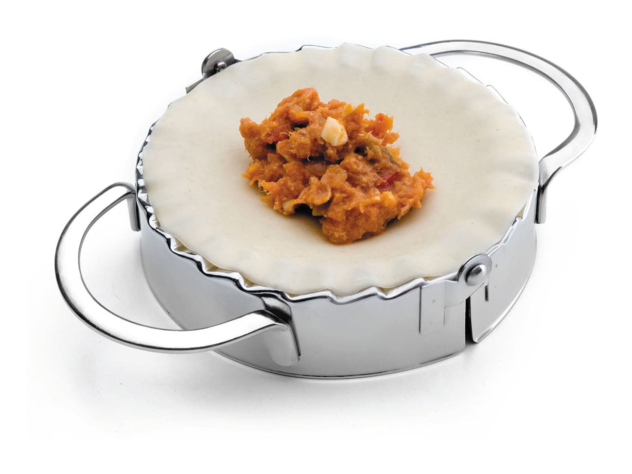 Moule à raviole et chausson - inox - Ø 10 cm - Lacor