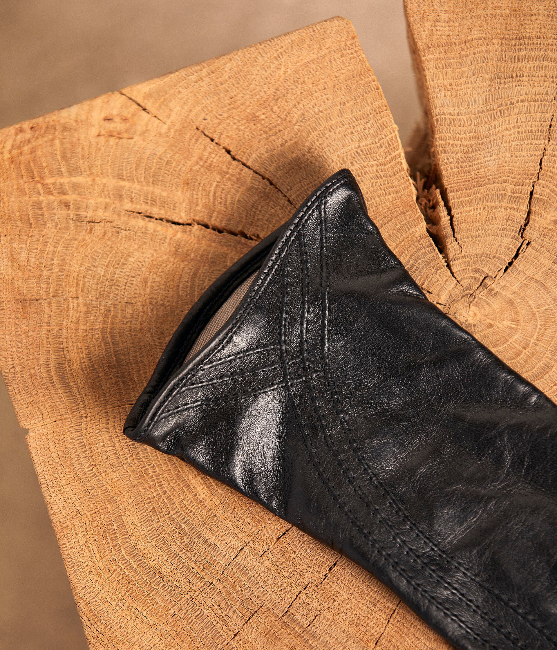 Gants longs cuir Darlène