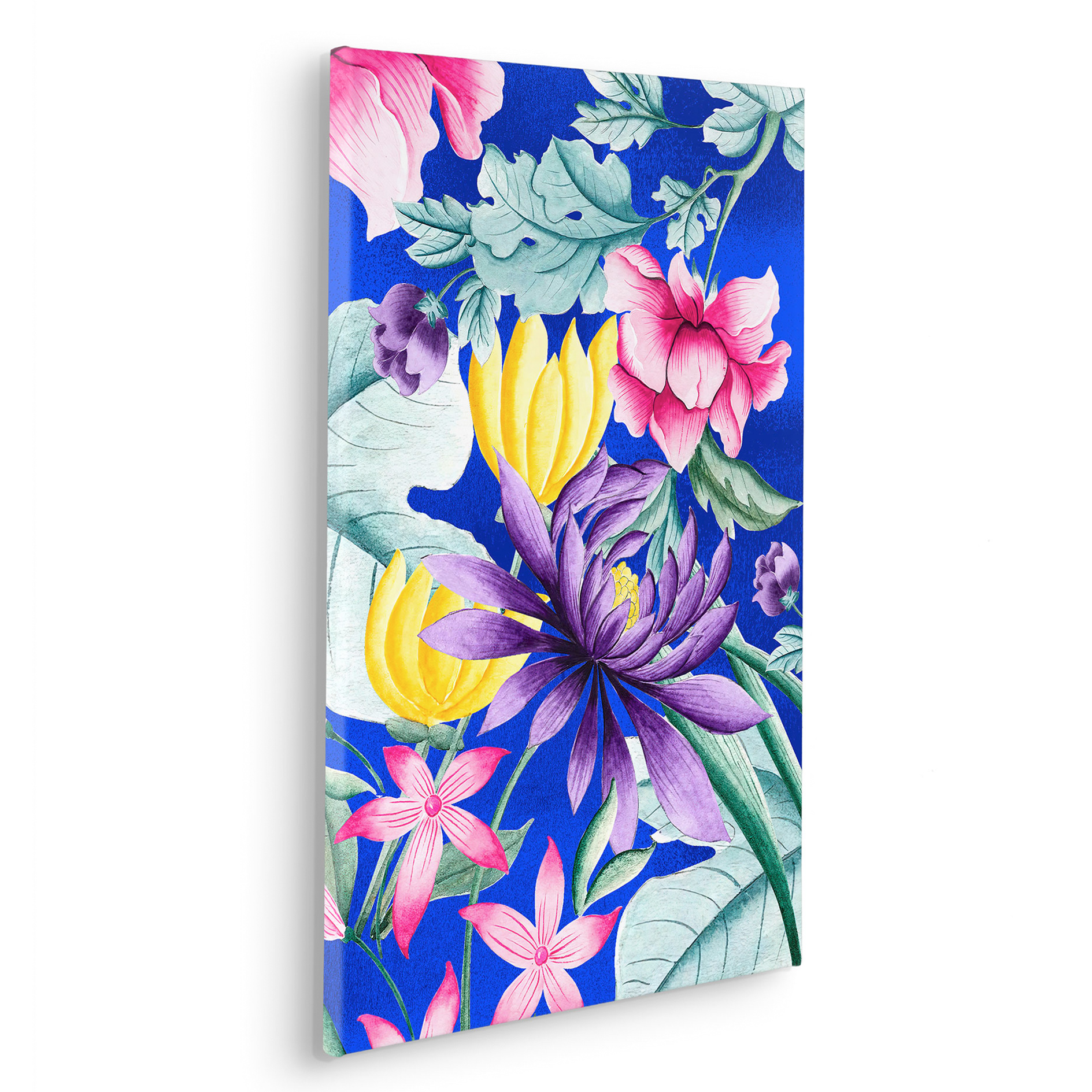 Keilrahmenbild FLOWER KISS - bunt - 40x60 cm