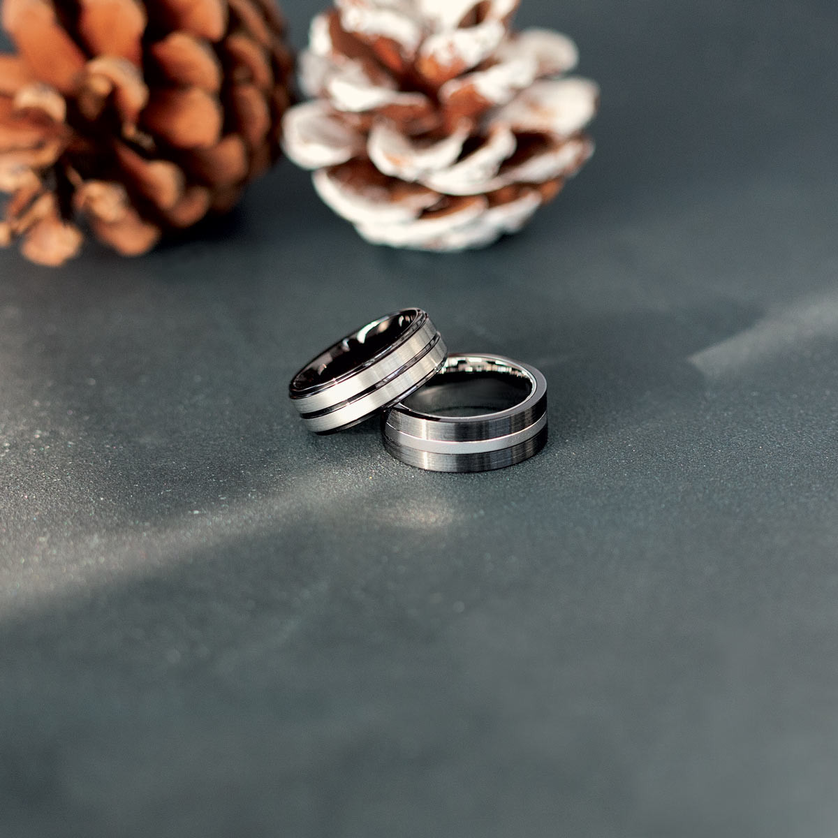 Bague céramique acier
