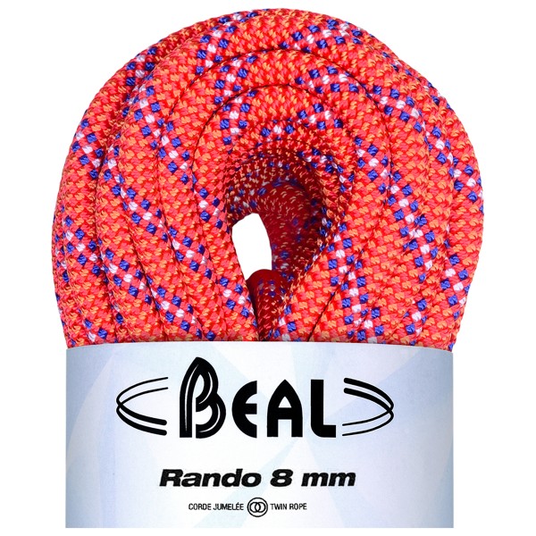 Beal - Rando 8 mm - Corde jumelée