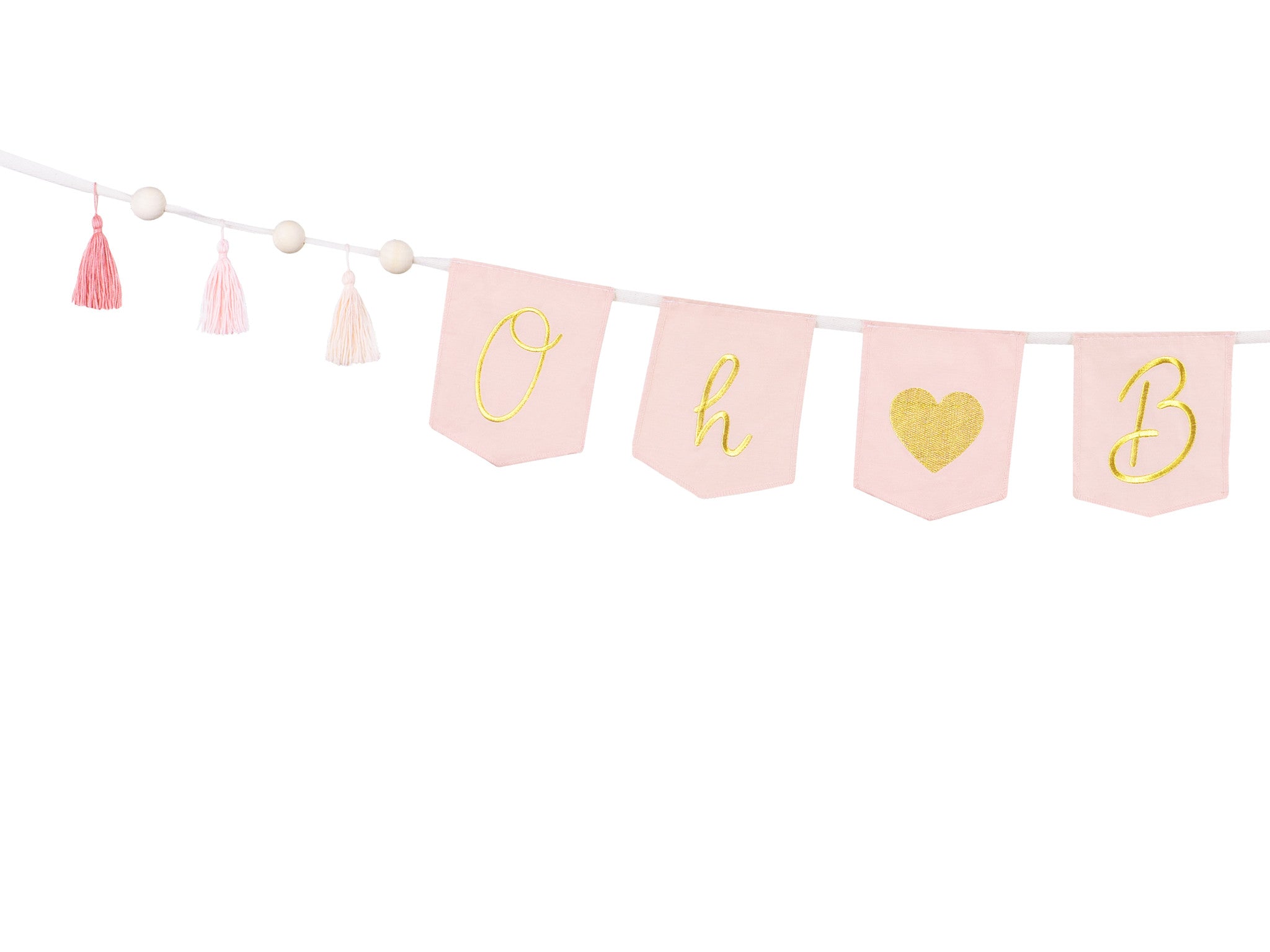 Roze Banner Oh Baby 2,5m