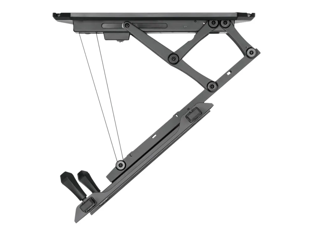Maclean MC-880 - Beslag - motoriseret - for fladt panel - metal - sort - skærmstørrelse: 32
