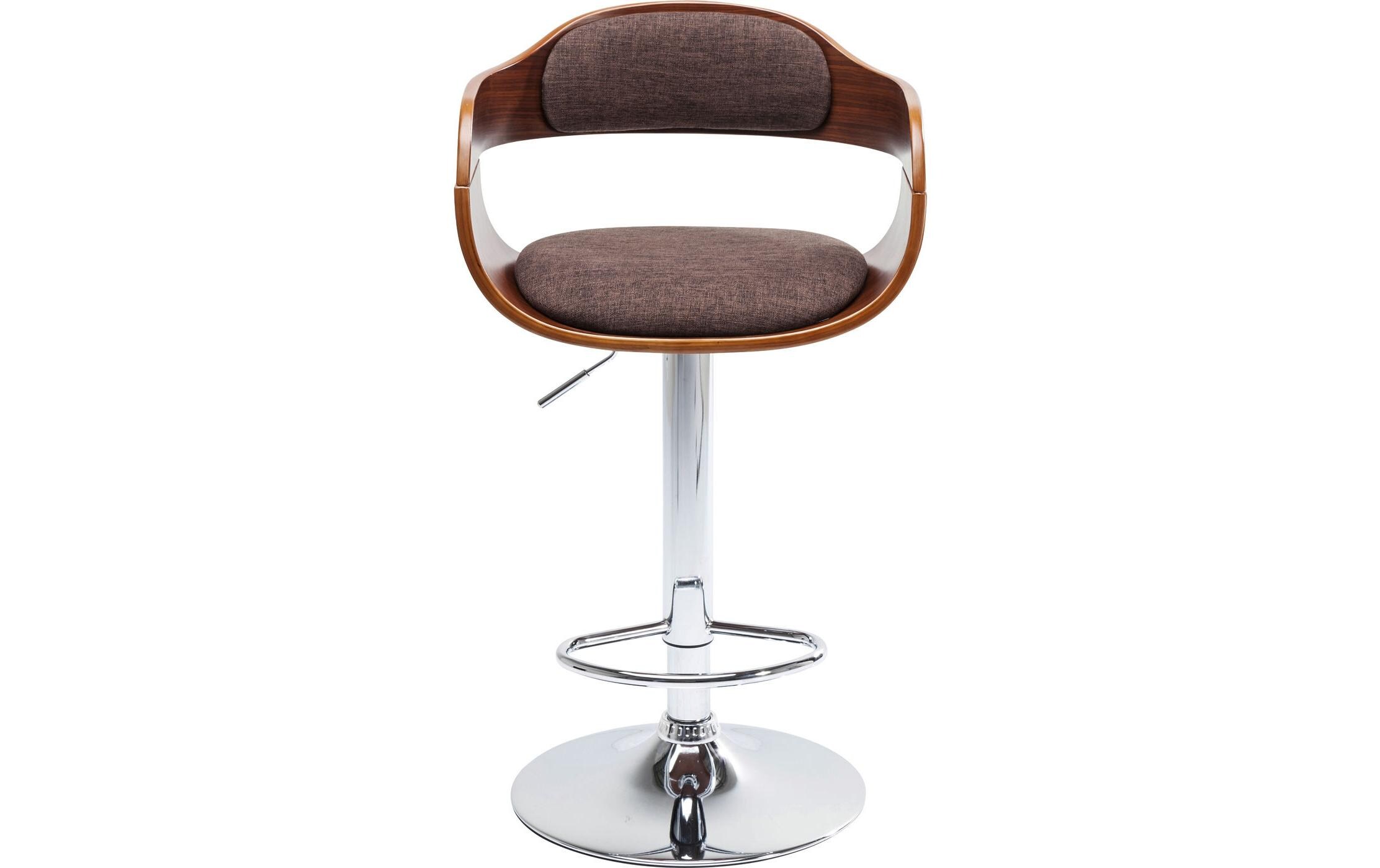 Barhocker Monaco 106 x 48 x 48 cm, Schokolade<br>Höhenverstellbarer Barhocker