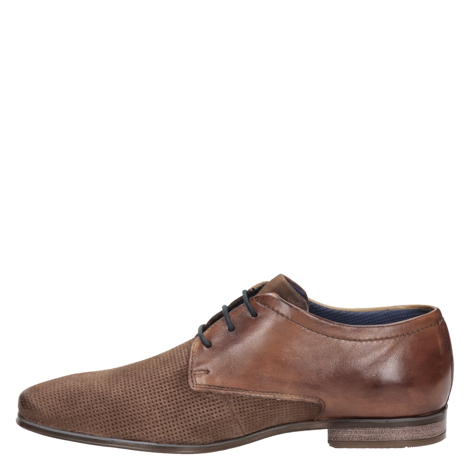 Morino heren veterschoen Bugatti Cognac