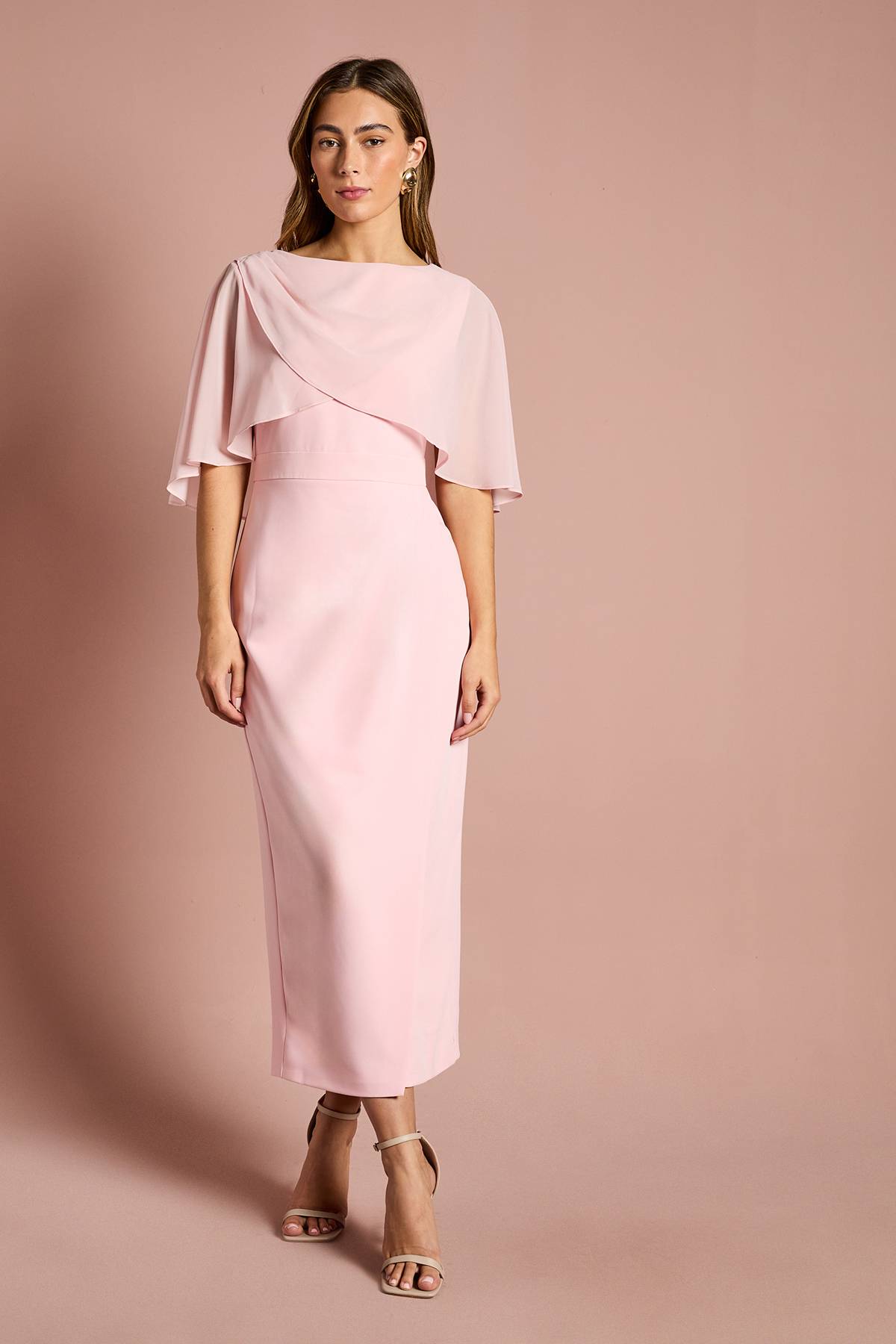 Coast Robe Crayon à Cape en Mousseline