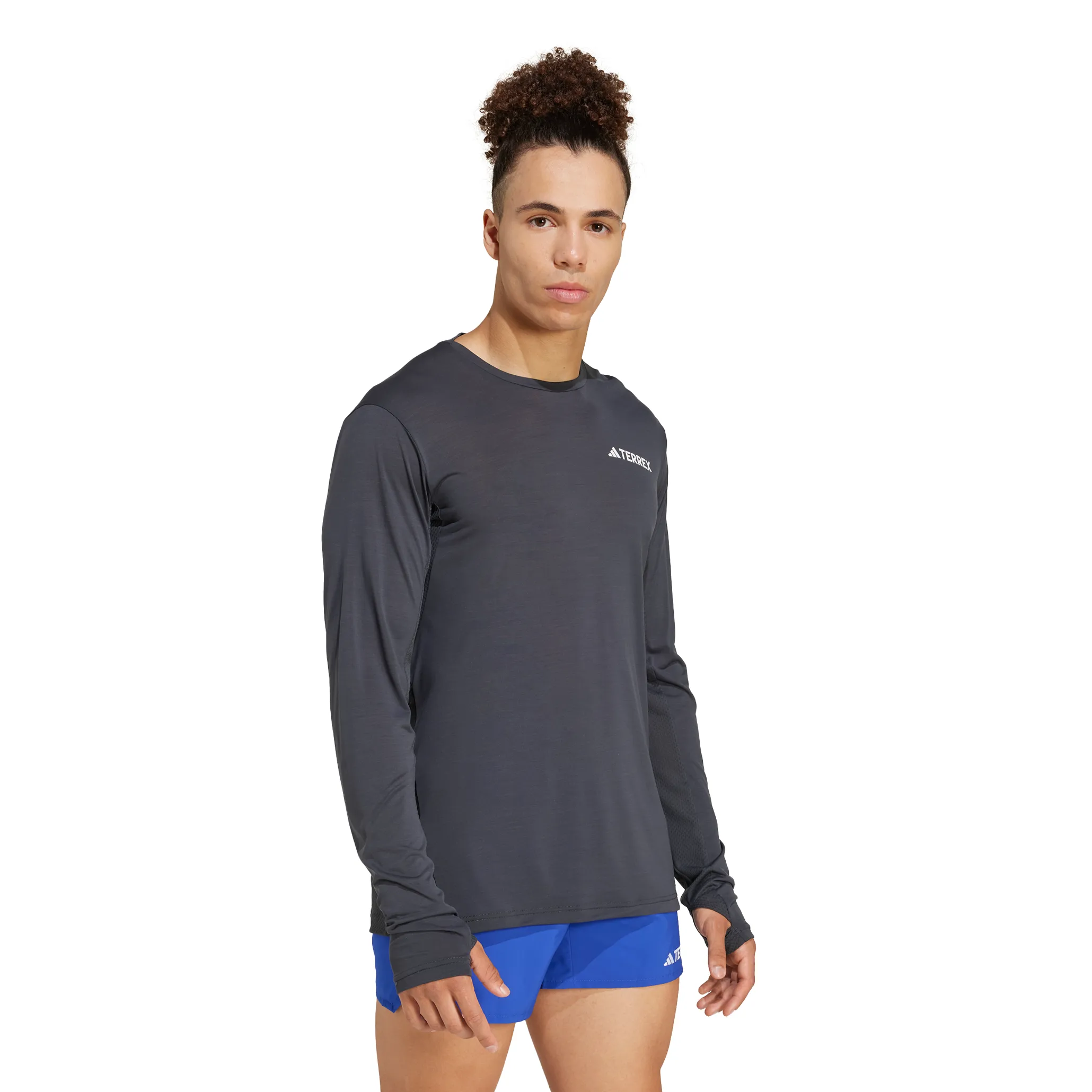 Adidas Xpr Ls Tee Carbon Carbon