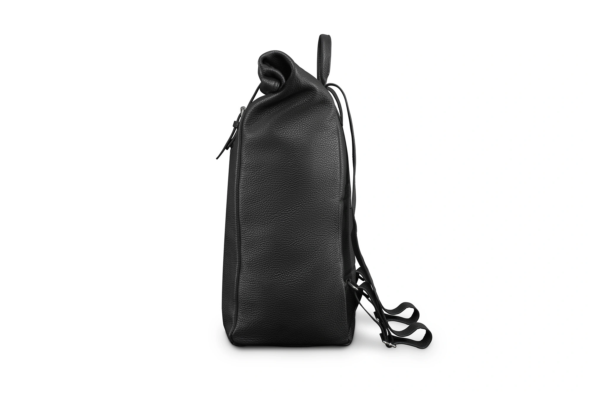 Fitz & Huxley Leder-Rucksack EMISSARY 21, schwarz