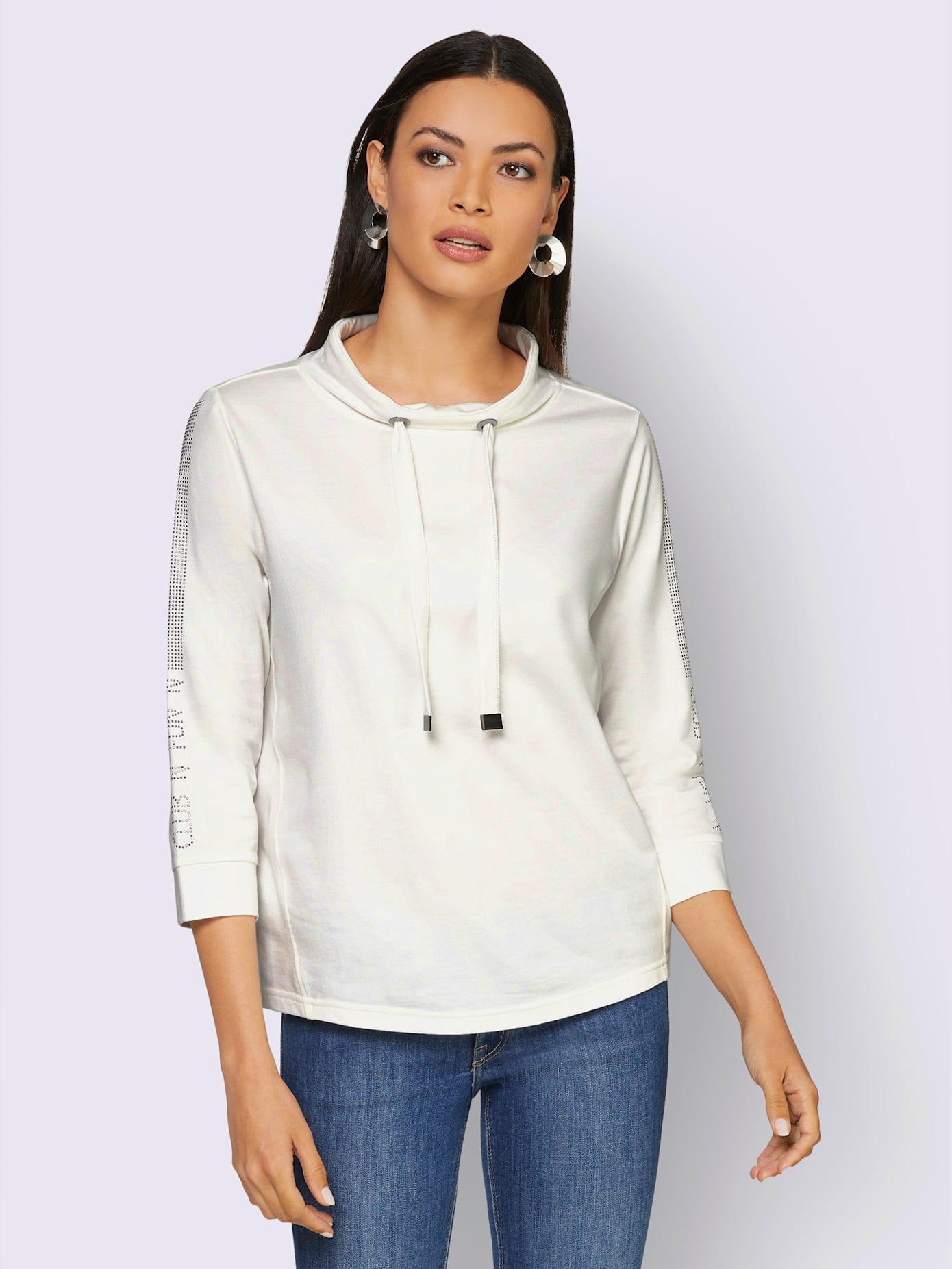 Sweatshirt 50% modal