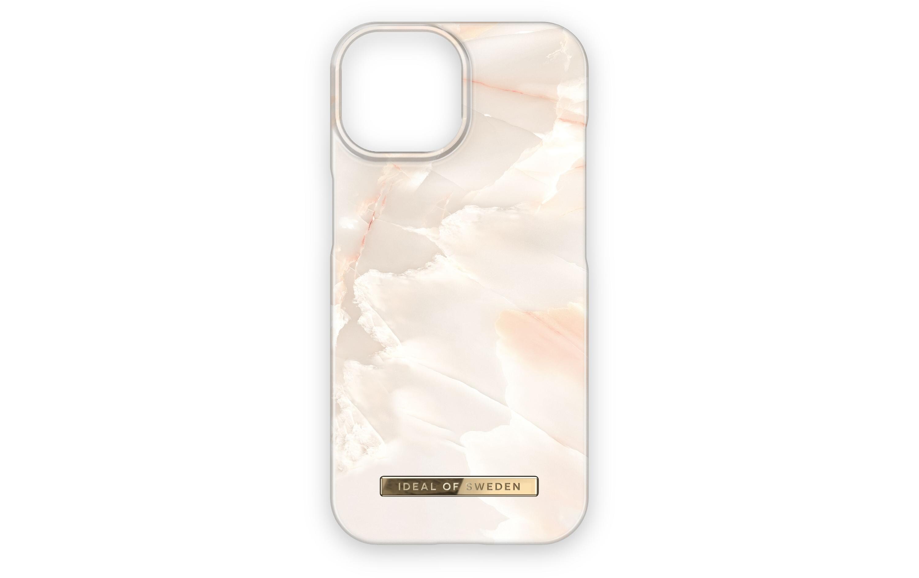 Back Cover Rose Pearl Marble iPhone 15Polycarbonat-Backcover im Marmor-Look für das Apple iPhone 15