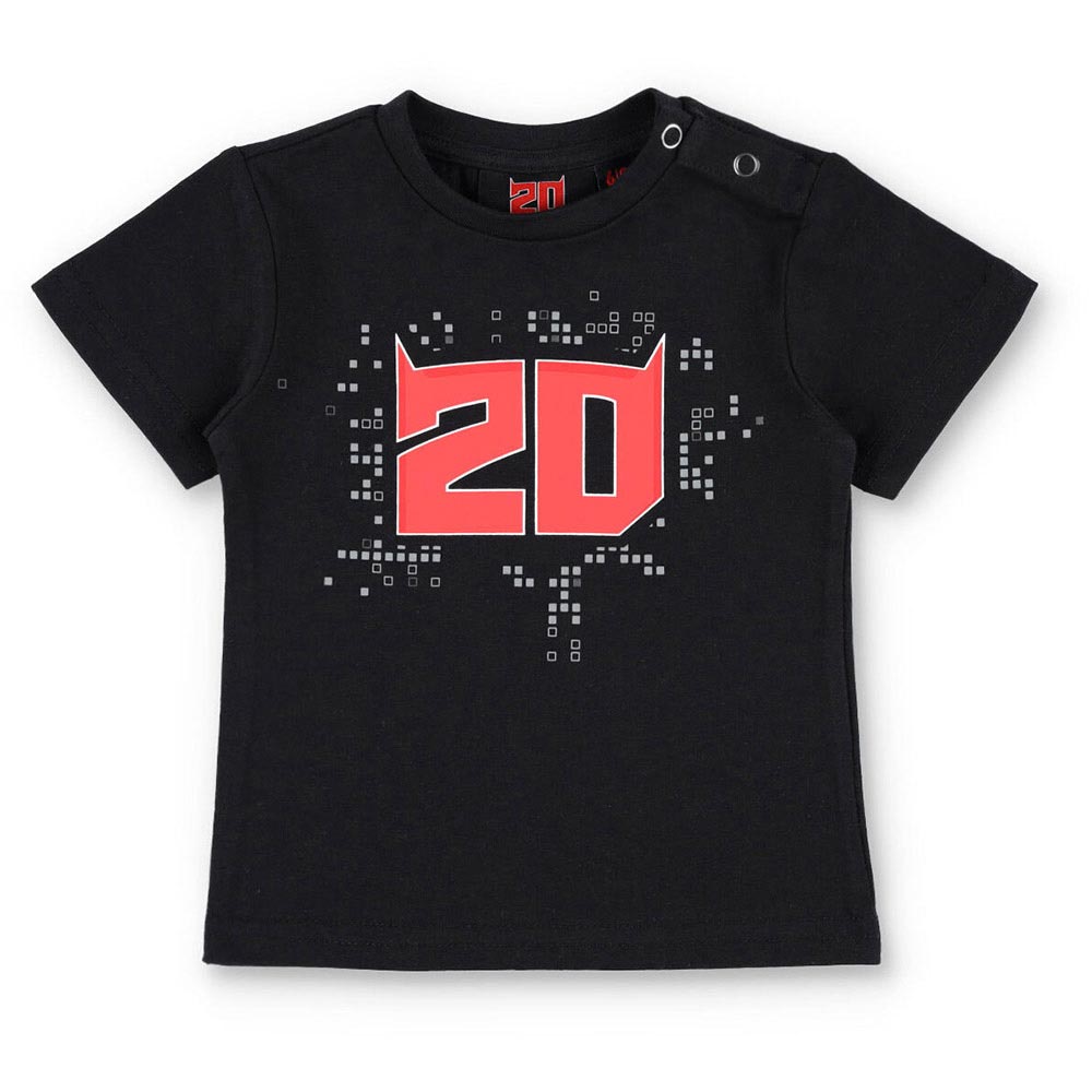Fabio Quartararo - T-shirt bébé FQ20 Noir / Rouge