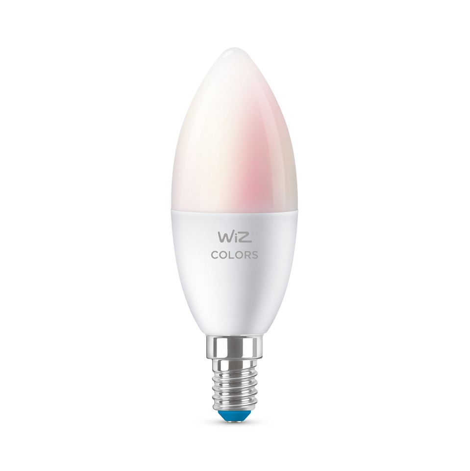 WiZ - C37 Lyspære E14 Farve og Justerbar Hvid - Smart Hjem
