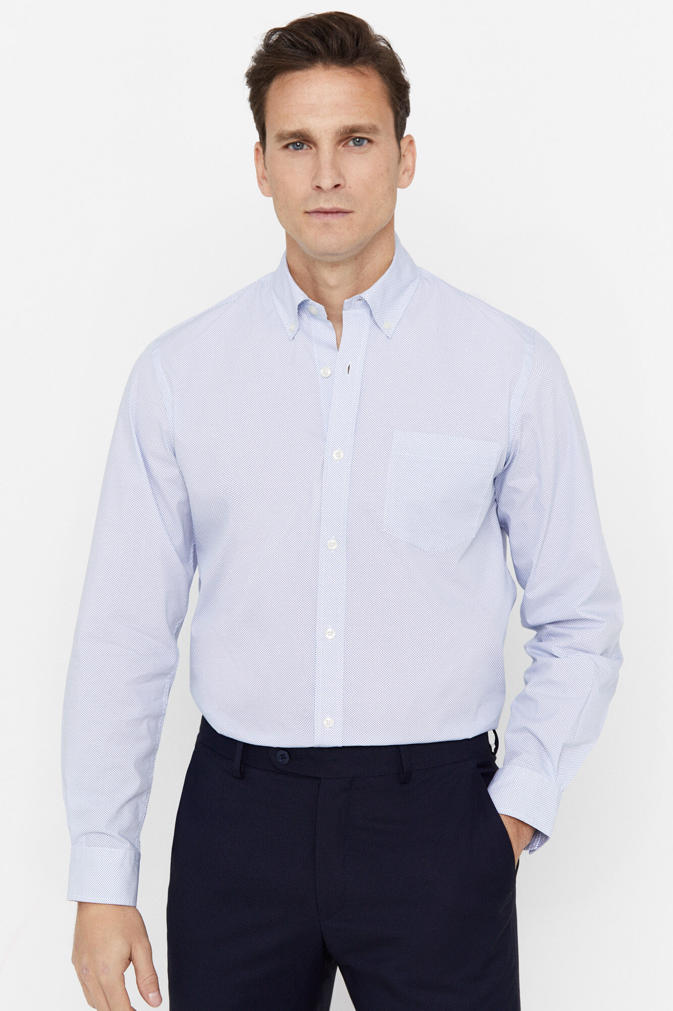 Camiseta estampada Coolmax - Azul