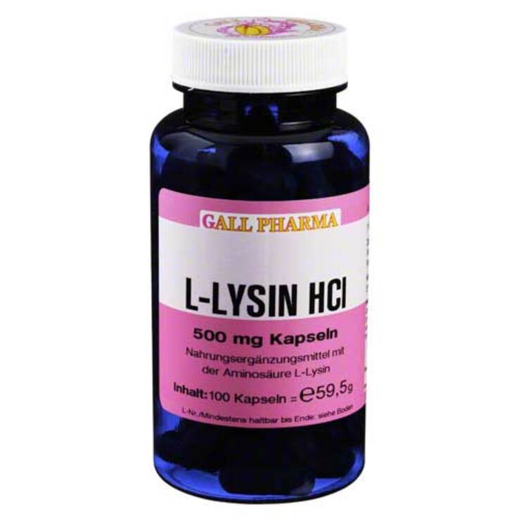 L-Lysin 500 mg GPH Kapseln, 100 St