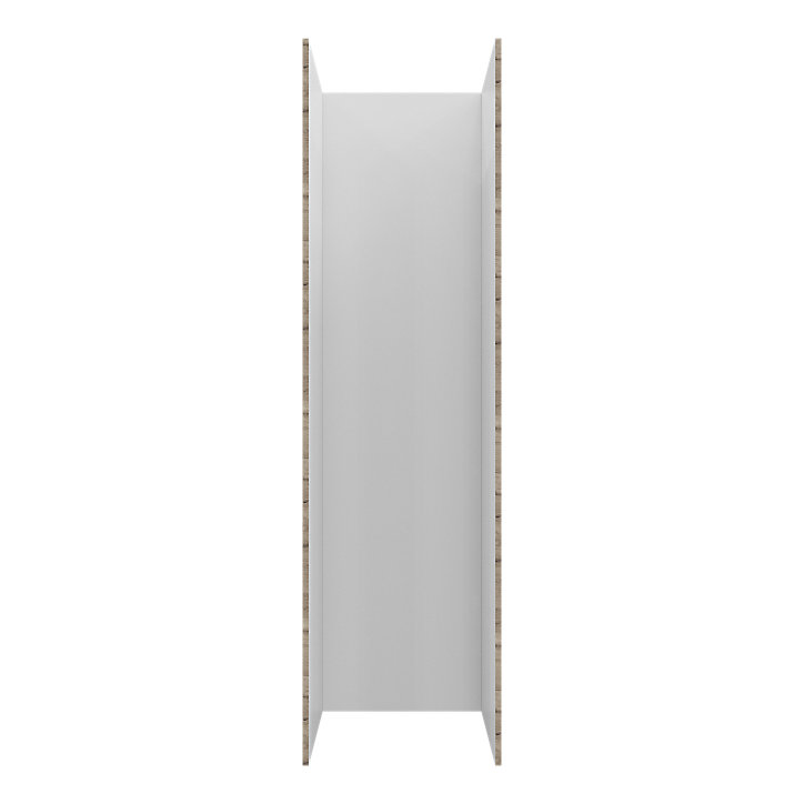 Côté de remplacement pour colonne électroménager Goodhome Pachira Bois clair H. 219 cm x l. 57 cm x Ep. 18 mm
