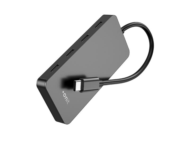 onit USB-C-Hub 4C Leichter und kompakter Hub mit 4 USB-C-Ports