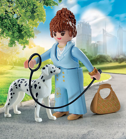 Playmobil MyLife - Manager mit Dalmatiner - 71736 - 8 Teile