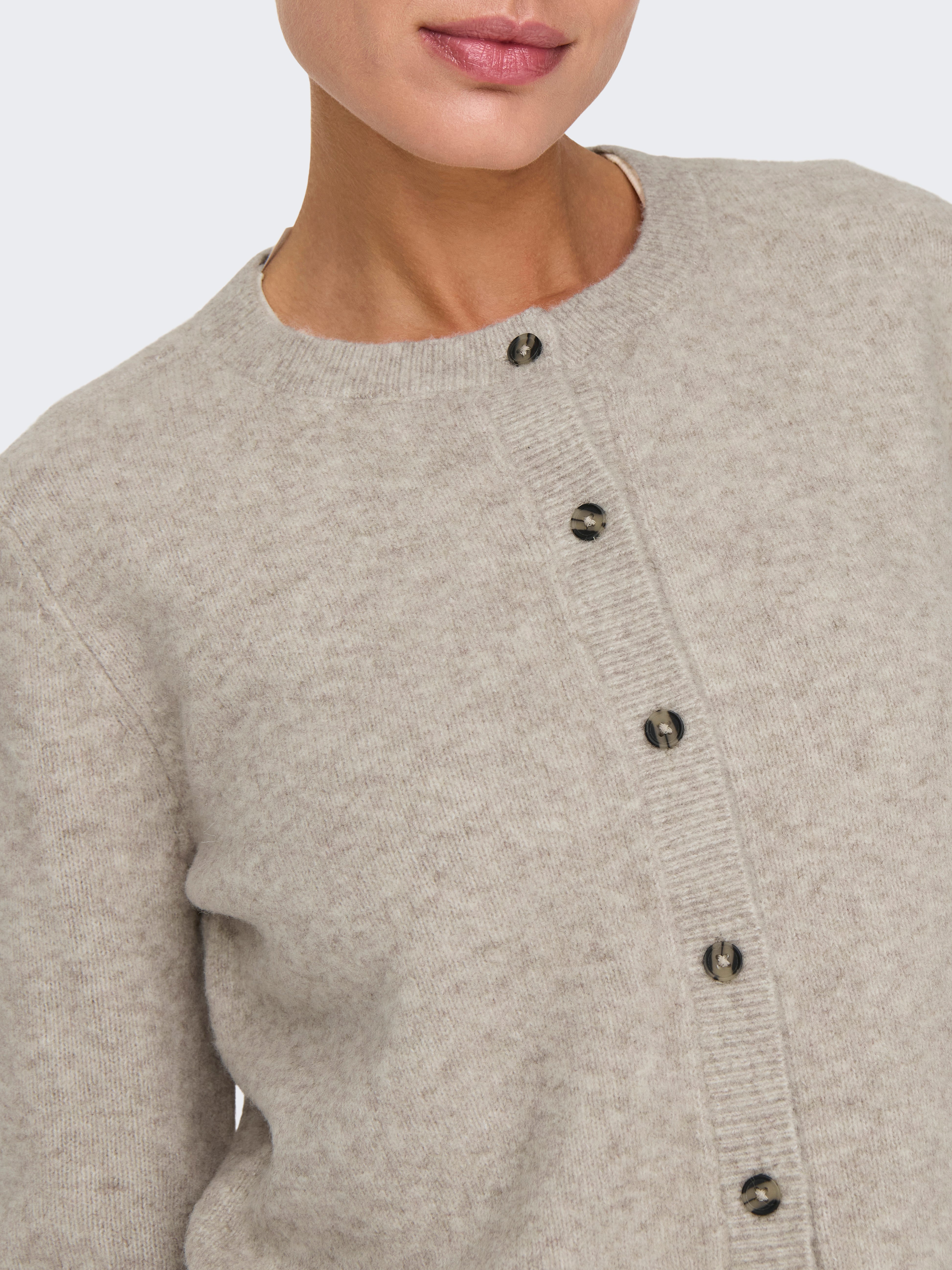 JDYCHLOE Strickjacke Turtledove