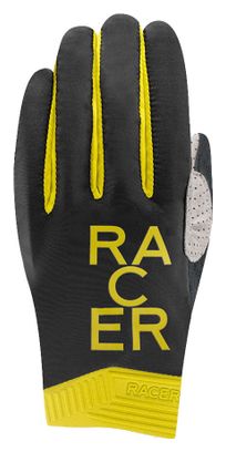 Gants Longs Unisexe Racer 1927 GP Style 2 Noir/Jaune