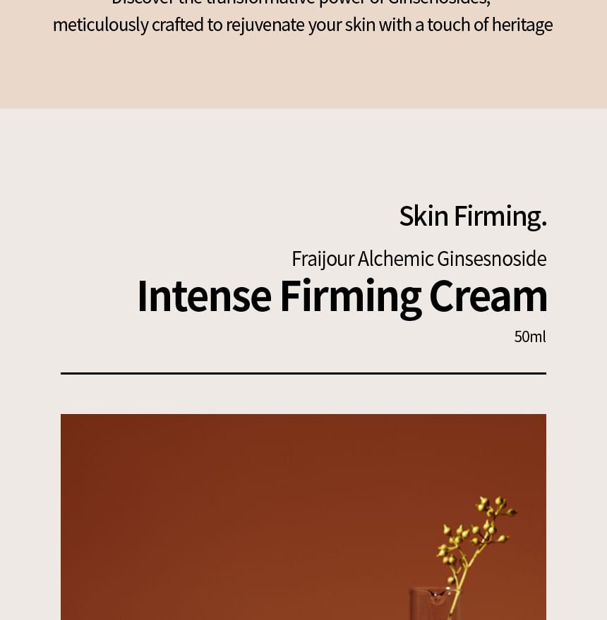 Fraijour - Alchemic Ginsenoside Intense Firming Cream