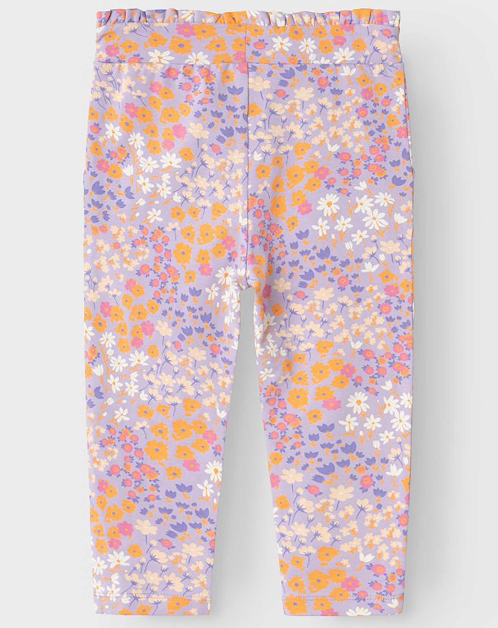 Jerseyhose NMFFIDA FLOWERS in lilac breeze