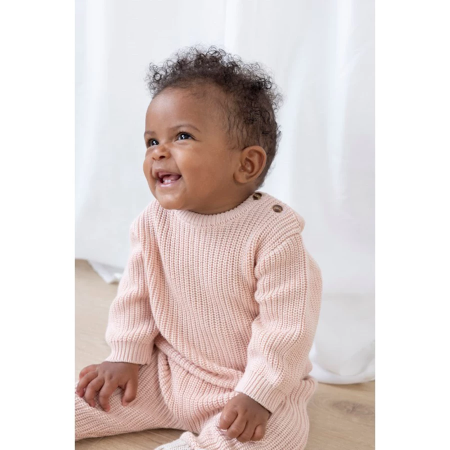 Feetje Strick Sweater The Magic is in You Roze