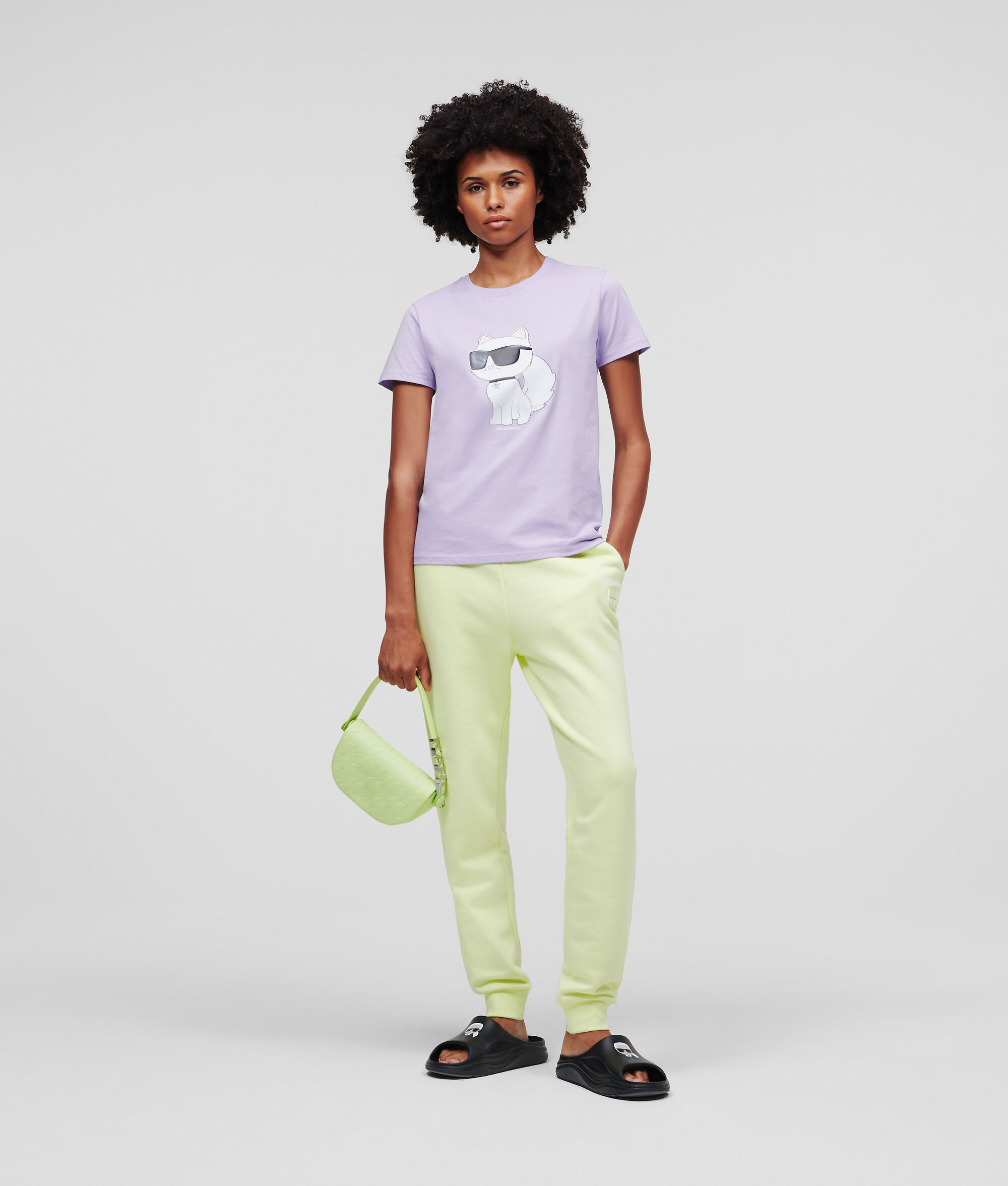 T-SHIRT CHOUPETTE KARL IKONIK