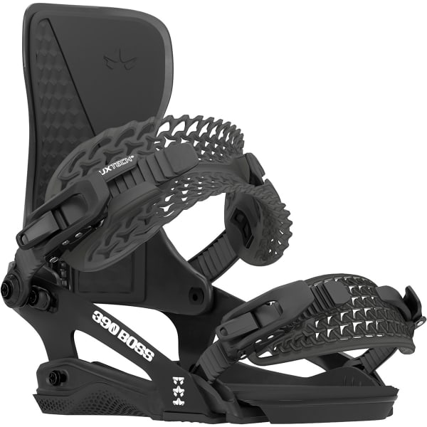 Fixation snowboard ROME 390 BOSS BLACK