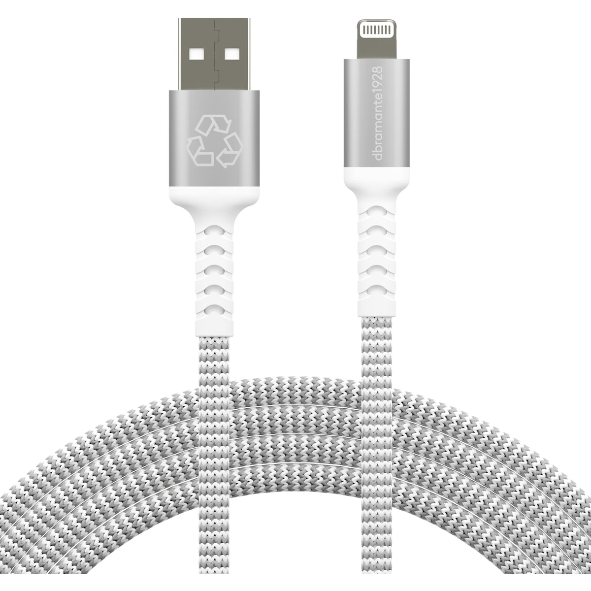 Dbramante1928 flettet USB-A til Lightning-kabel 2,5 m
