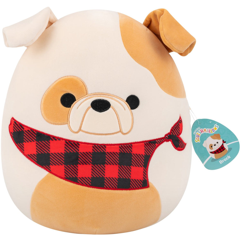 Køb Squishmallows Brock Bulldog 30 Cm P24