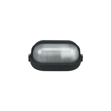 KARWEI buitenlamp bull-eye Tom zwart half bedekt