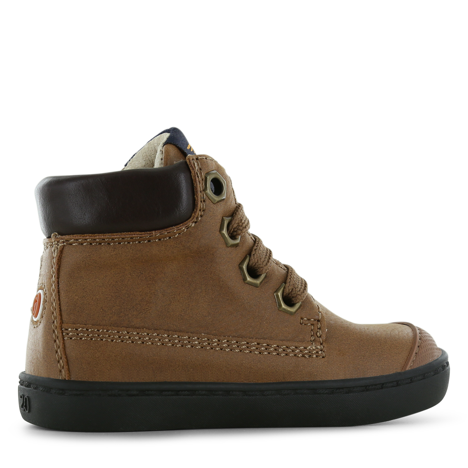 Shoesme bruin veterbootje Microfiber nubuck | Sale