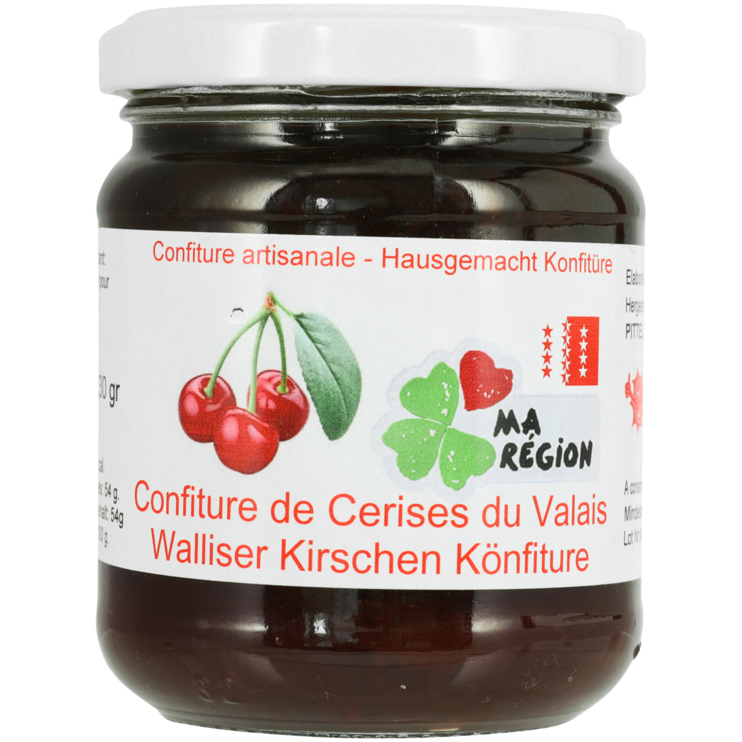 Pitteloud Konfitüre Kirschen