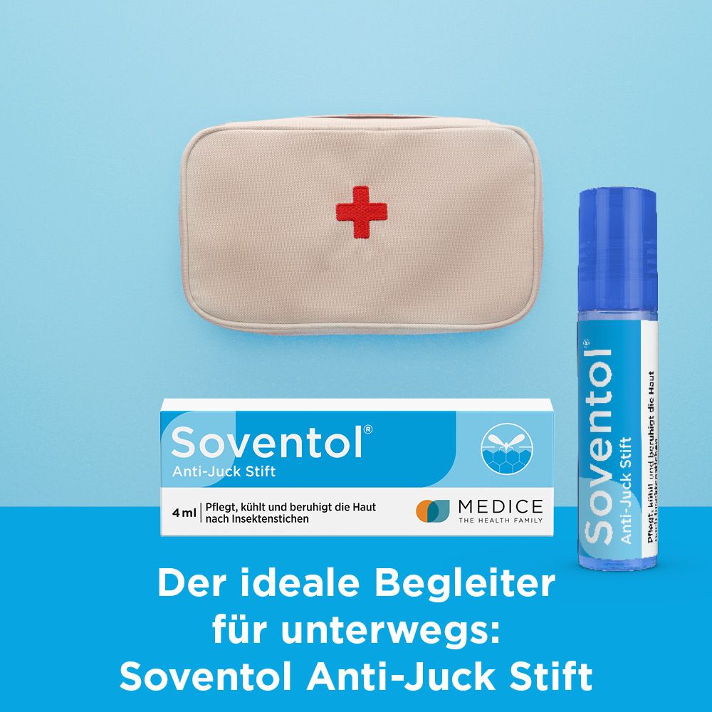 Soventol Anti-Juck Stift bei Insektenstichen